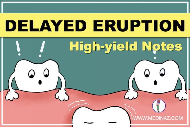 Delayed Eruption of Teeth Highyield Dental Notes Medinaz Blog