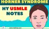 Horner Syndrome USMLE Notes
