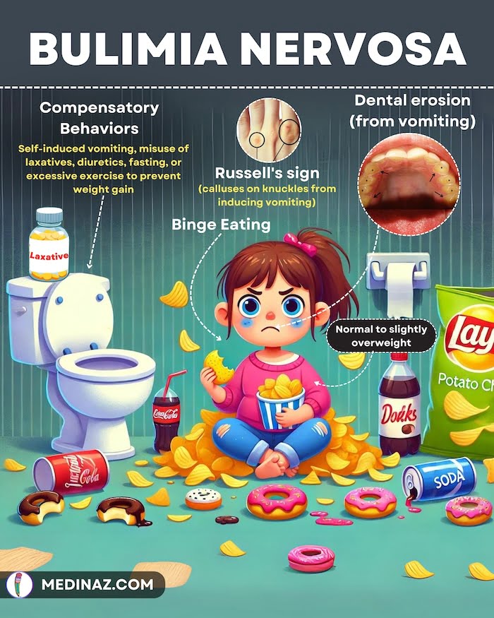 Bulimia Nervosa Visual Mnemonic