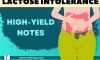 Lactose Intolerance – High-Yield Notes